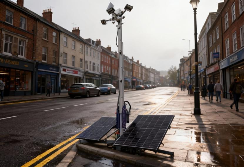 Rapid Deployment CCTV Tower